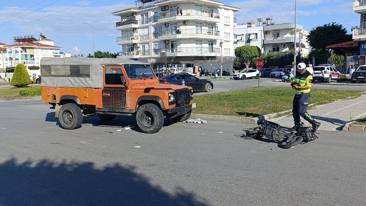 Antalya'da kaza sonrası yaralı şoföre 46 bin TL ceza