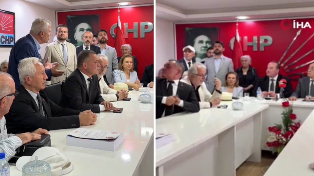 CHP Karabük'te 'Özgür Özel- Kemal Kılıçdaroğlu' hengamesi