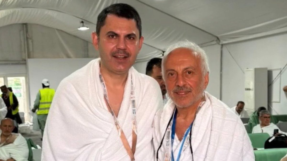 Murat Kurum, hac görevi için kutsal topraklarda