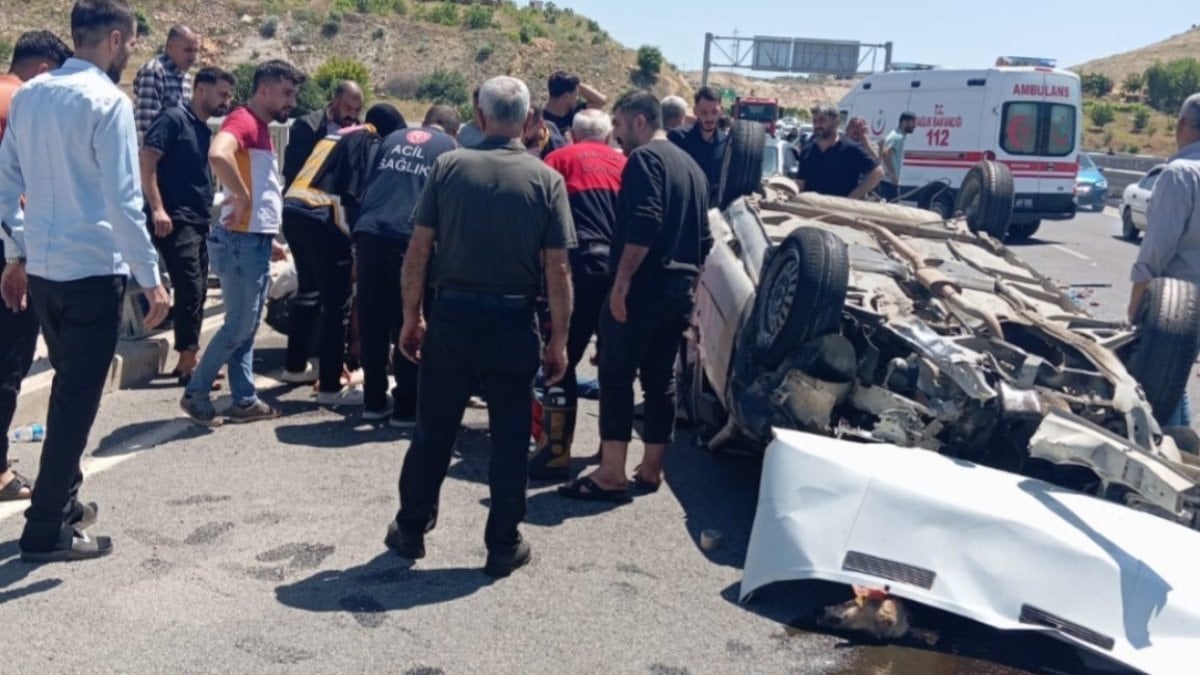 Şanlıurfa'da kurban bölümü sonrası kaza: 5 yaralı