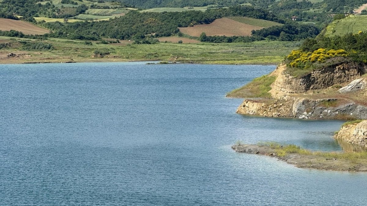 Tekirdağ'da Naip Barajı'nda doluluk oranı yüzde 24'e yükseldi
