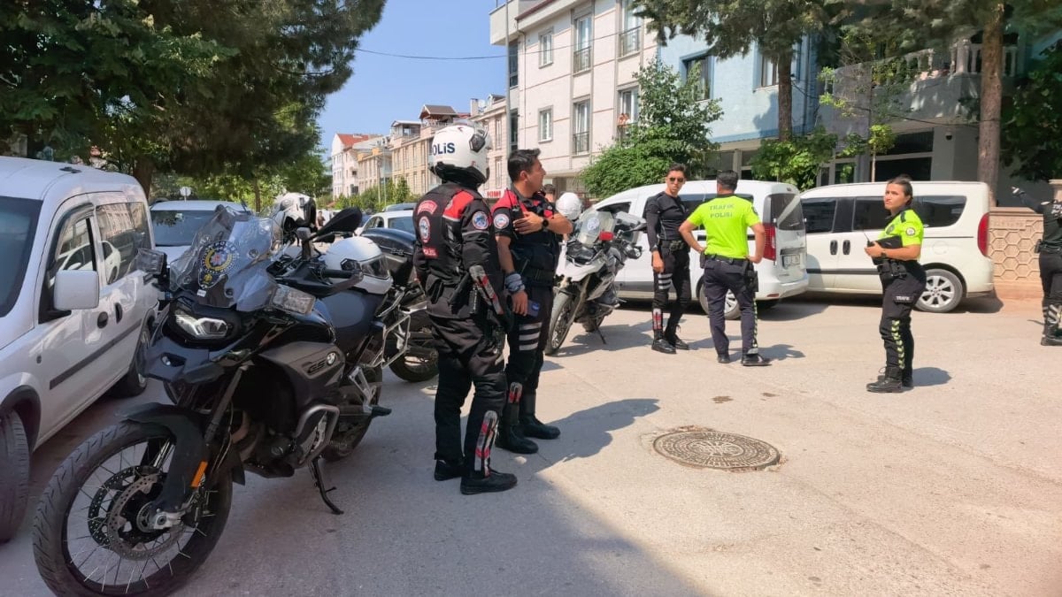 Bursa'da polisten kaçan motosiklet şoförüne 469 bin TL ceza