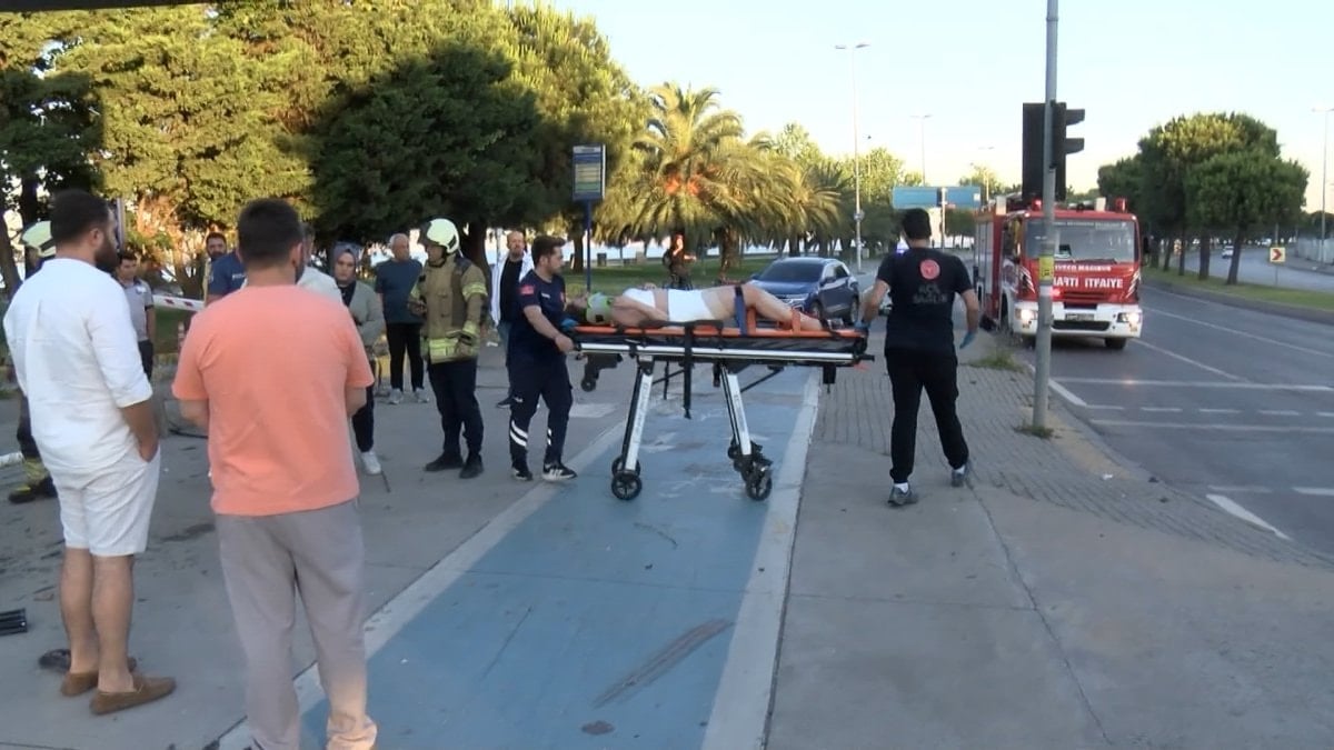 İstanbul'da takla atan şoför vefattan döndü