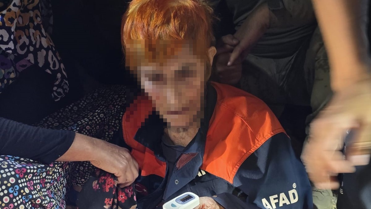 Antalya'da kaybolan bayandan sevindiren haber