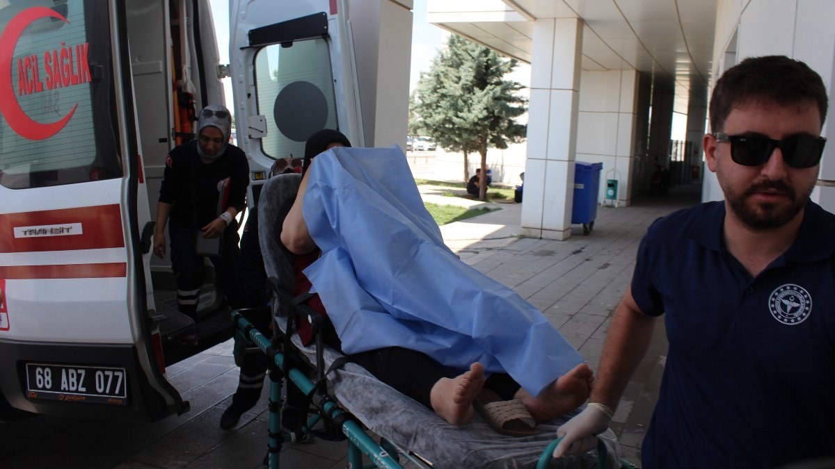 Aksaray'da konutunda otururken rastgele açılan ateşle yaralandı