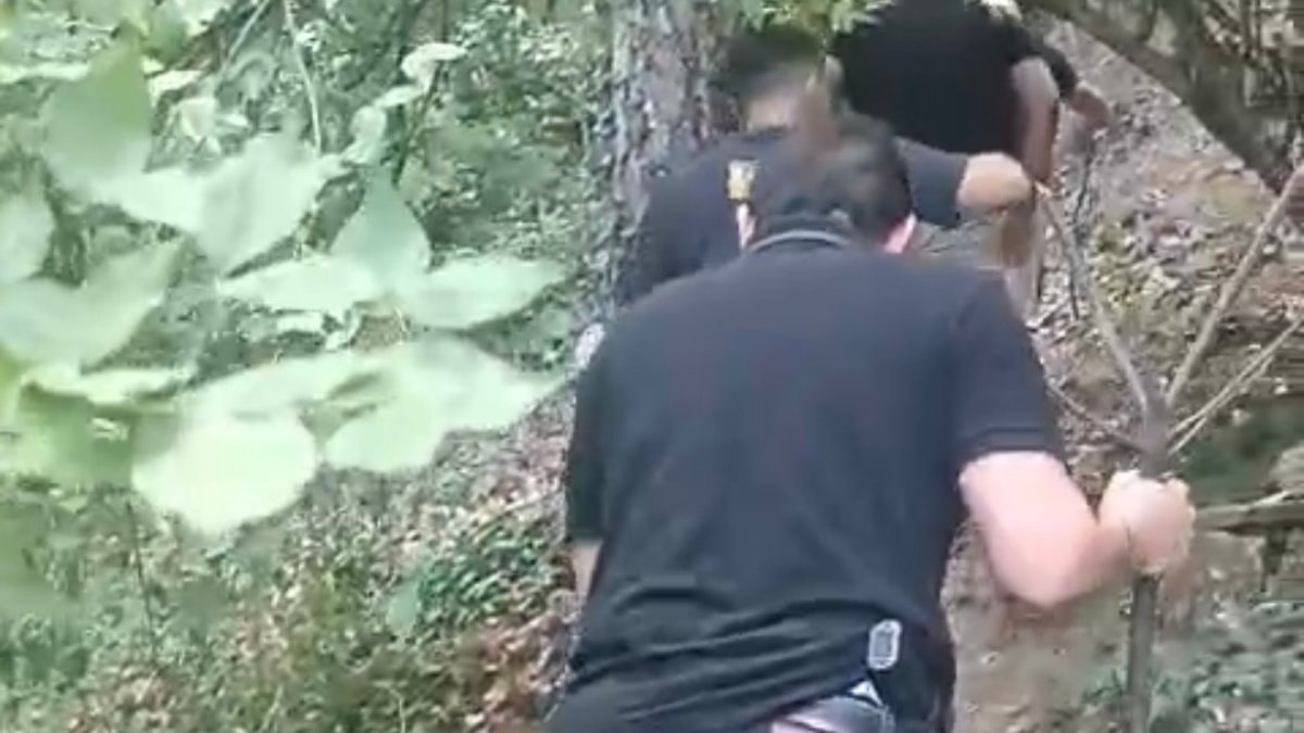 Bursa'da geçersiz bankacı ormana sığındı, polis izini yeniden buldu