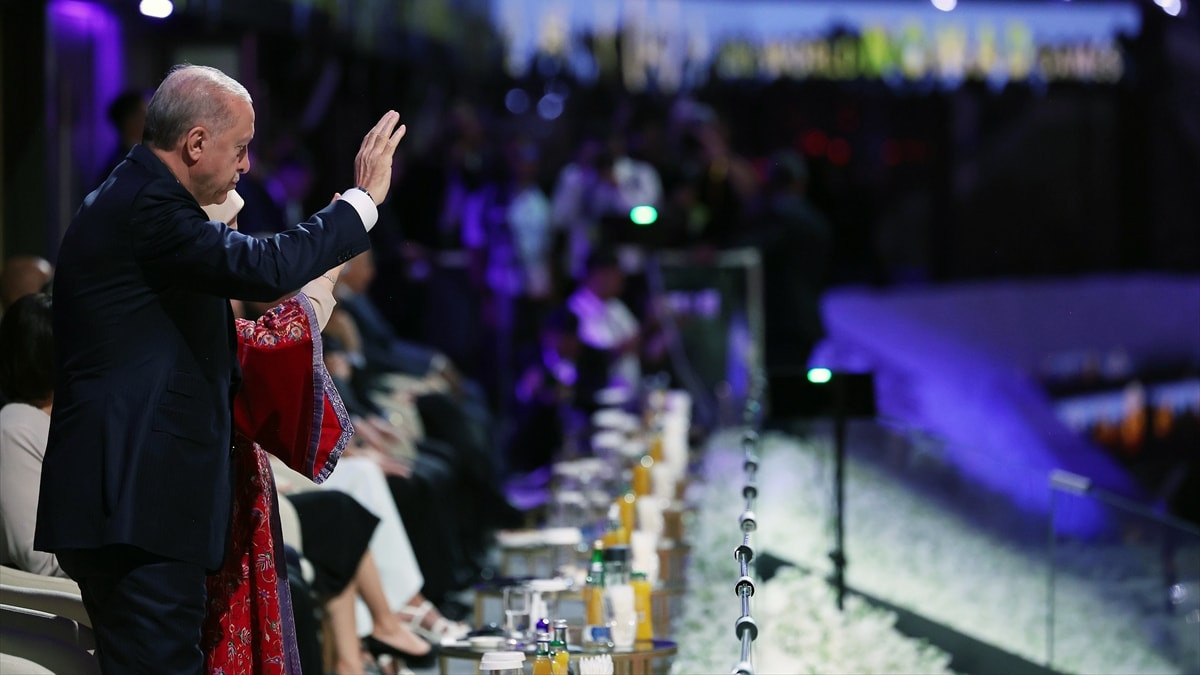 Cumhurbaşkanı Erdoğan, Dünya Göçebe Oyunları'nın açılış merasimine katıldı