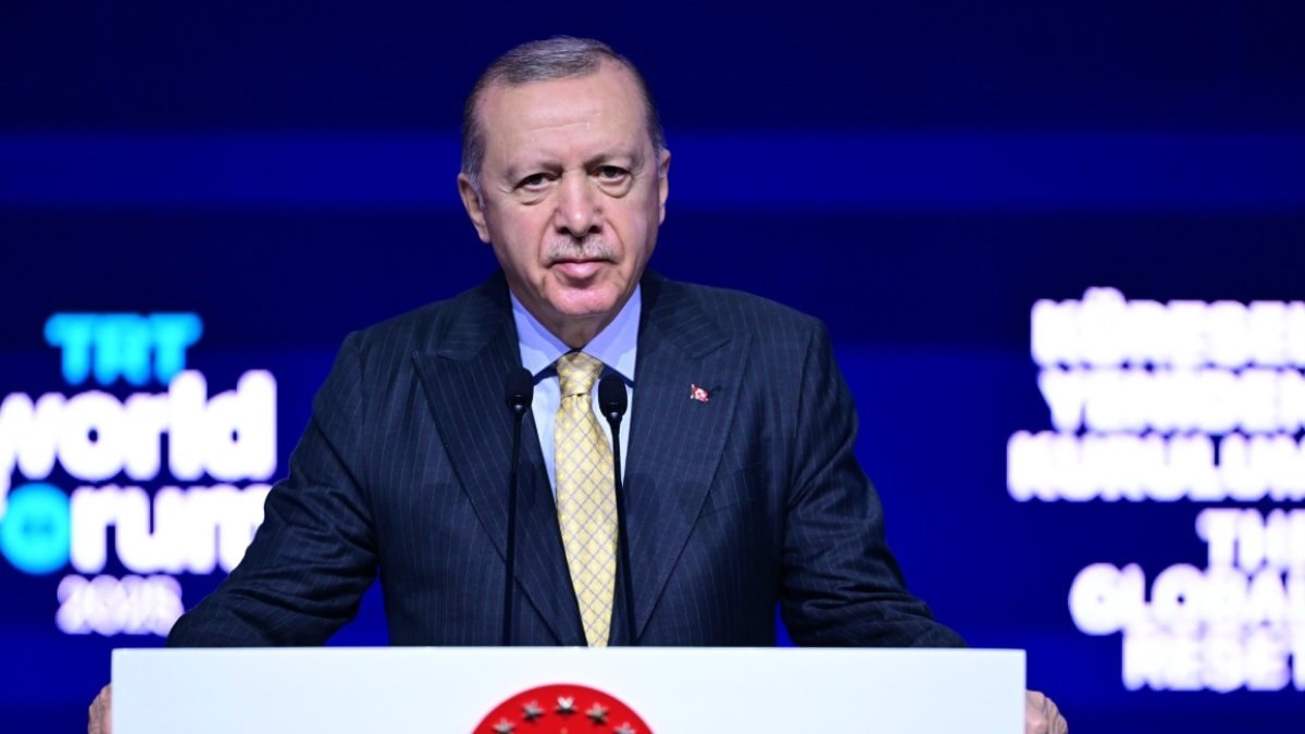 Cumhurbaşkanı Erdoğan, Jandarma Akademisi mezuniyet merasiminde konuşuyor