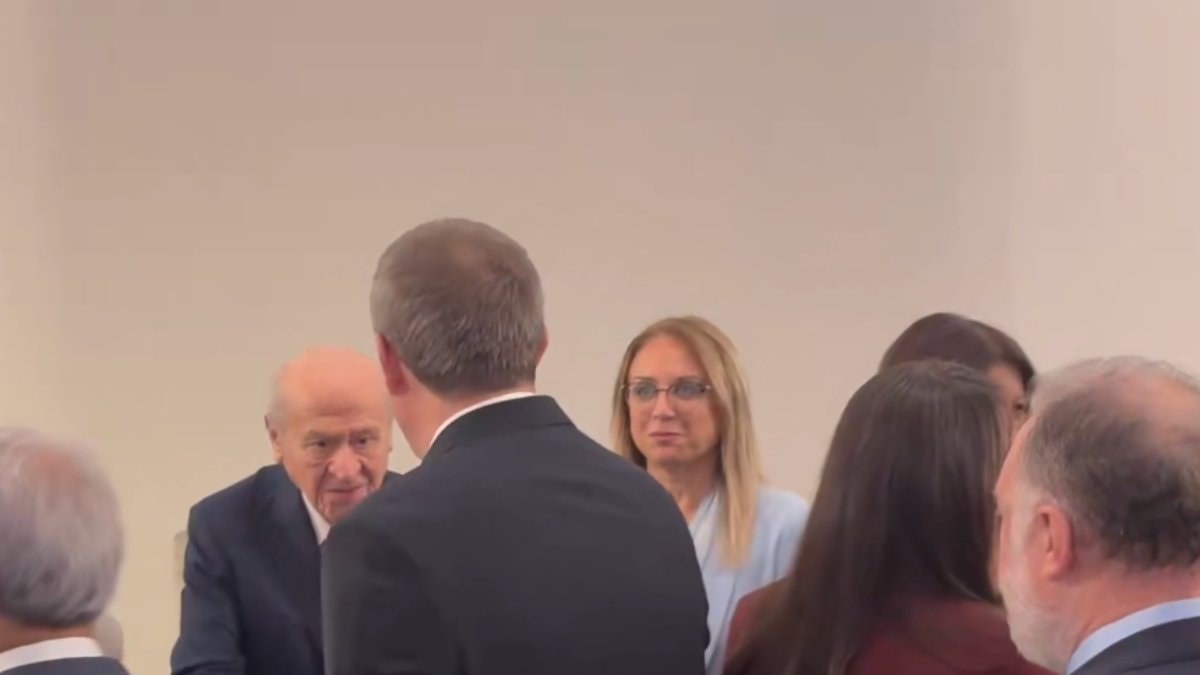 DEM heyeti, Devlet Bahçeli'nin yanına geldi