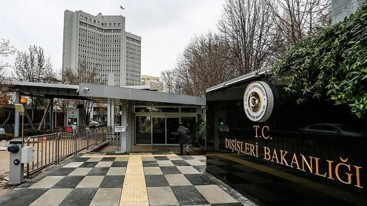 Dışişleri Bakanlığı: Gemi kazası nedeniyle derin keder duyuyoruz