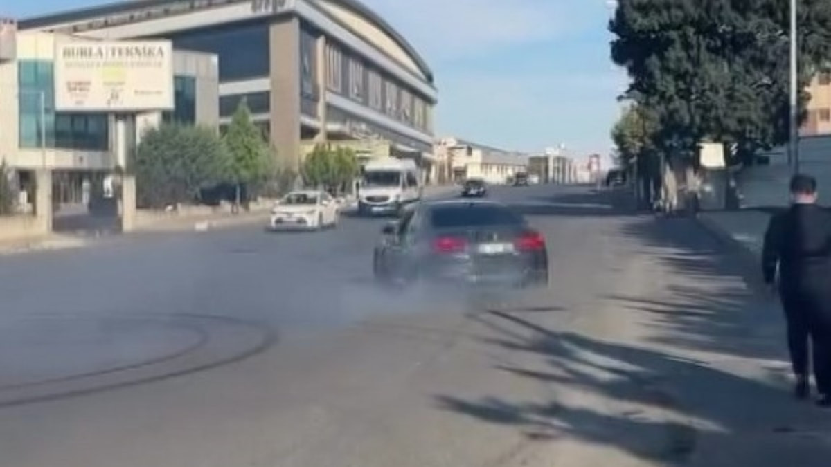 İstanbul'da drift atan ehliyetsiz şoföre 220 bin lira ceza