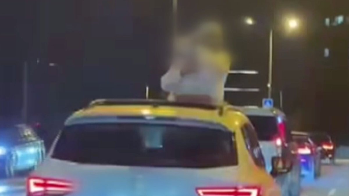 İstanbul'da trafikteki gösteriye 3 bin 500 TL ceza