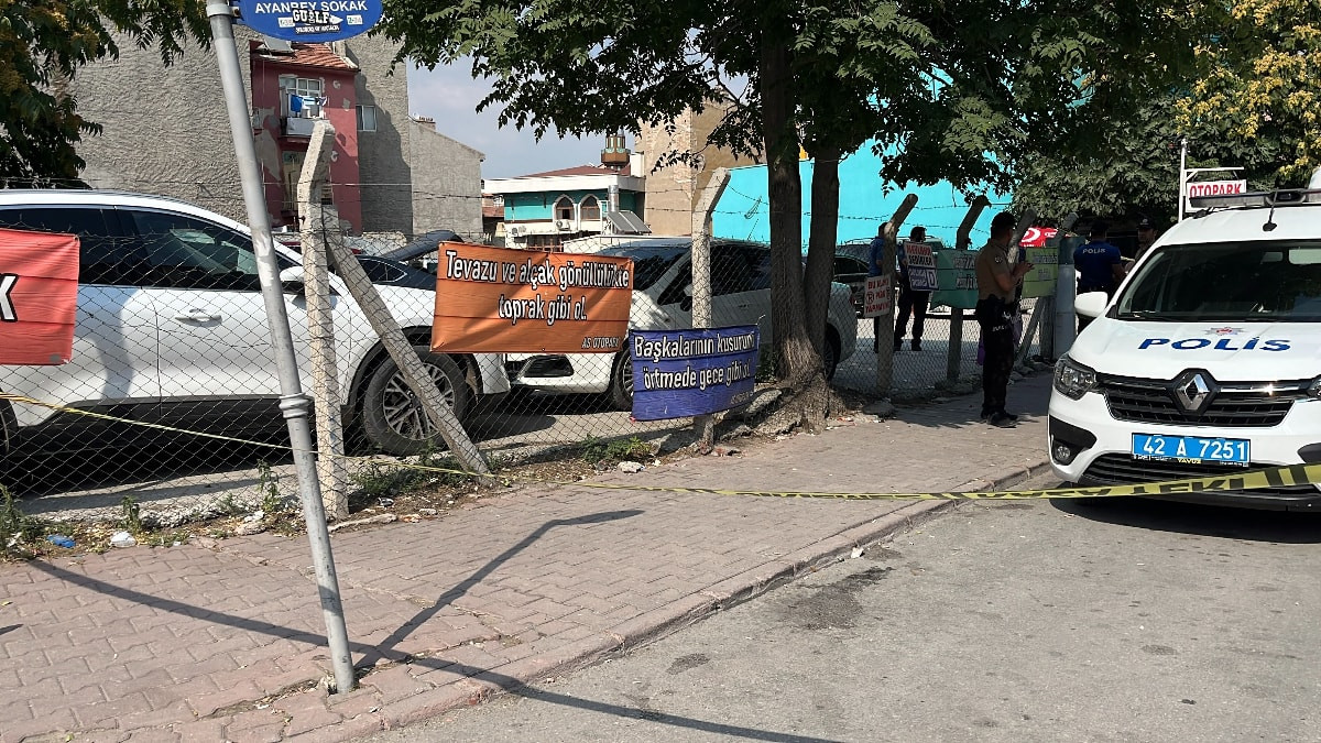 Konya'da alacak verecek sıkıntısı kanlı bitti: 1 yaralı