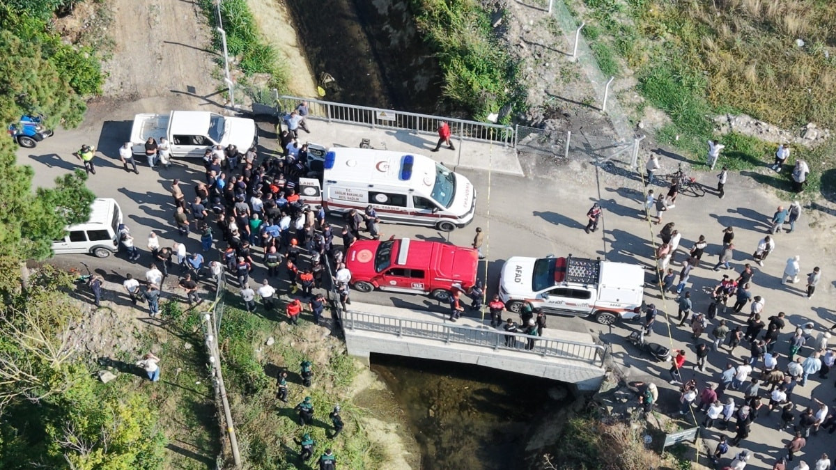 Samsun'da sulama kanalında kaybolan gencin cansız vücuduna ulaşıldı