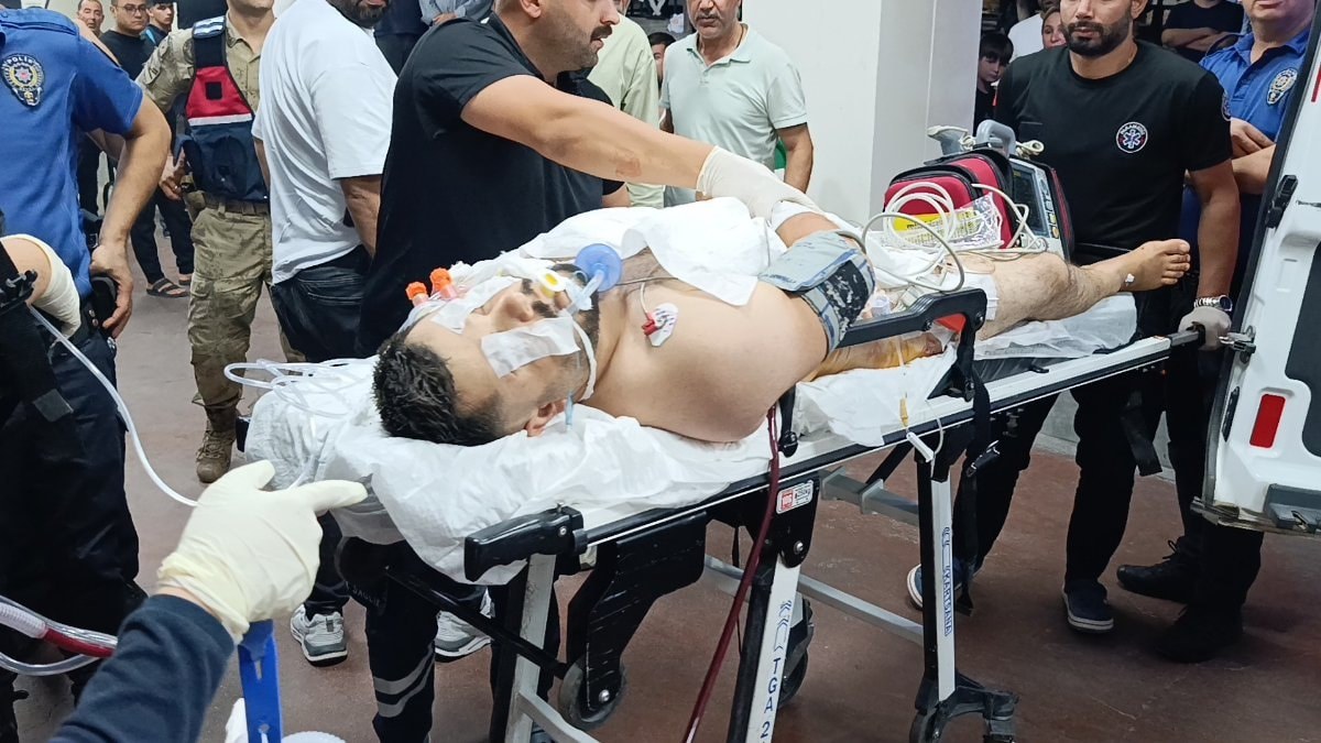Şanlıurfa'da hastane bahçesinde silahlı atak: 1'i çocuk 2 yaralı