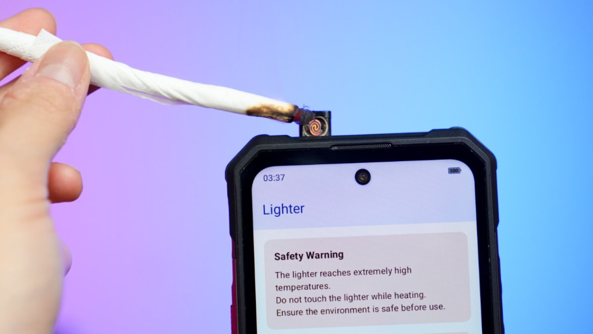 Dünyanın birinci çakmağa sahip akıllı telefonu: OUKITEL WP63