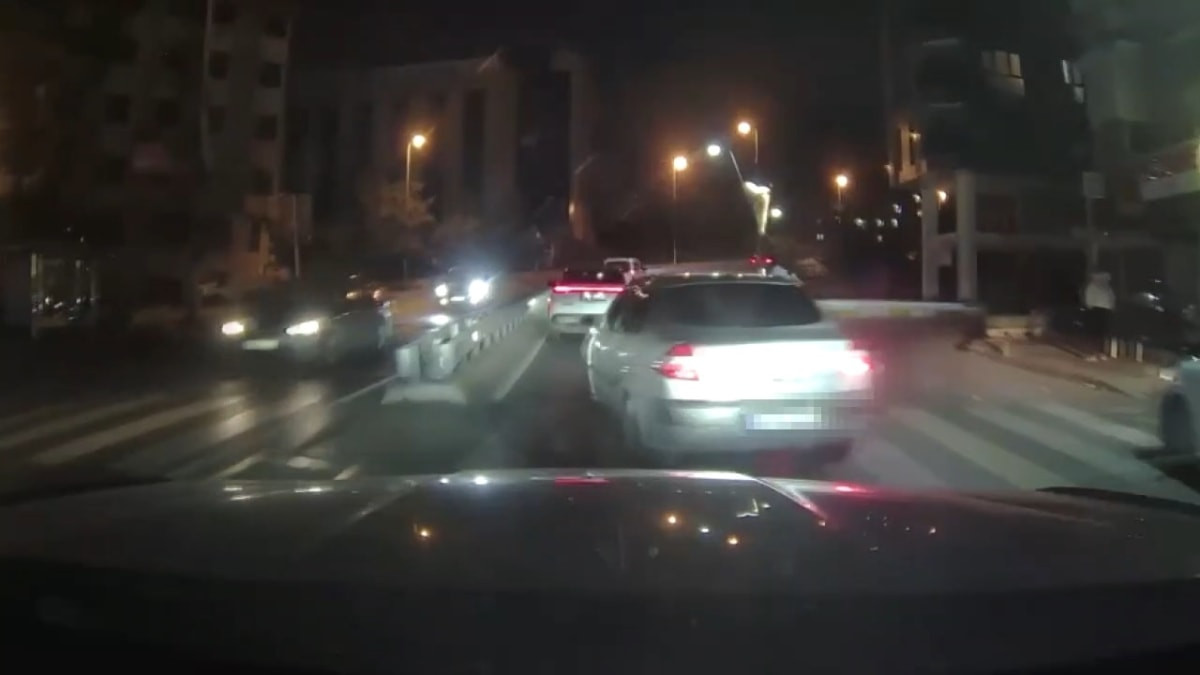 İstanbul'da makas atan şoföre ceza