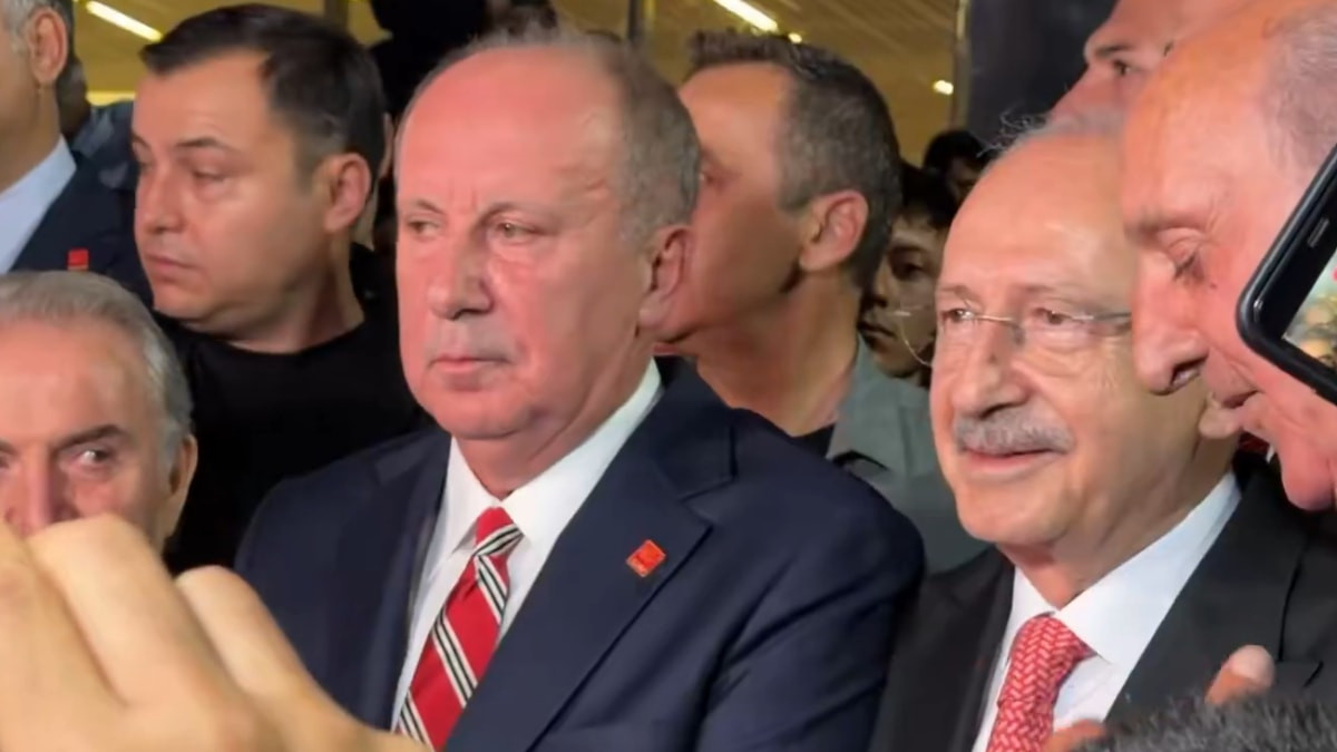 Kemal Kılıçdaroğlu ile Muharrem İnce yan yana poz verdi