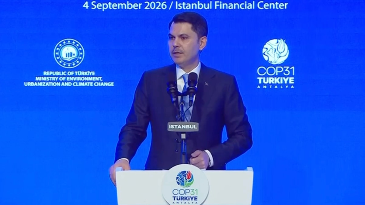 Murat Kurum: İklim sıkıntısında daha bahadır adımlar atmanın vakti geldi