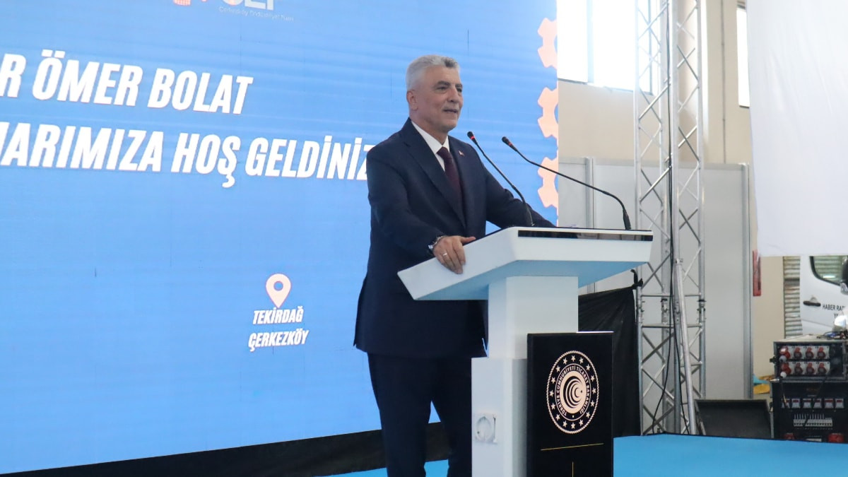 Ömer Bolat: Yılın birinci yarısında 1,7 trilyon dolarlık ulusal gelire ulaşıldı