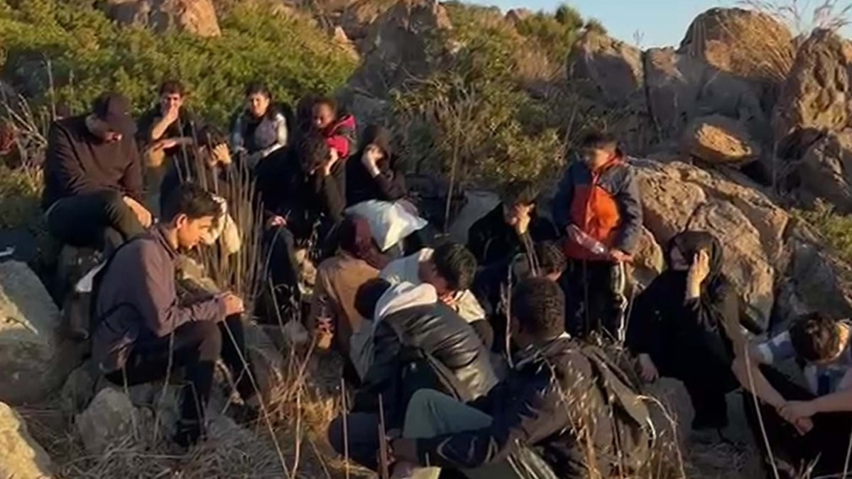 Muğla Bodrum'da 34 sistemsiz göçmen yakalandı