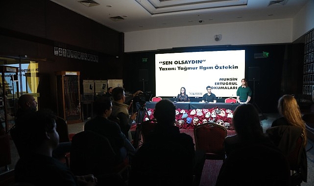Muhsin Ertuğrul Okumalarının son konuğu Yağmur Ilgım Öztekin'in "Sen Olsaydın" oyunu oldu