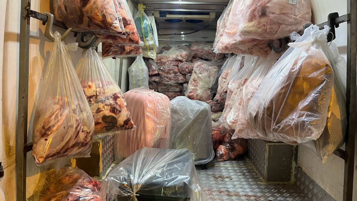 Sakarya'da 2 ton 809 kilo menşei belgisiz et ve sakatat ele geçirildi