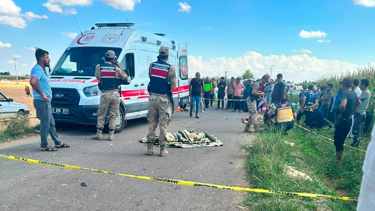 Şanlıurfa'da traktöre çapan motosiklette iki çocuk hayatını kaybetti