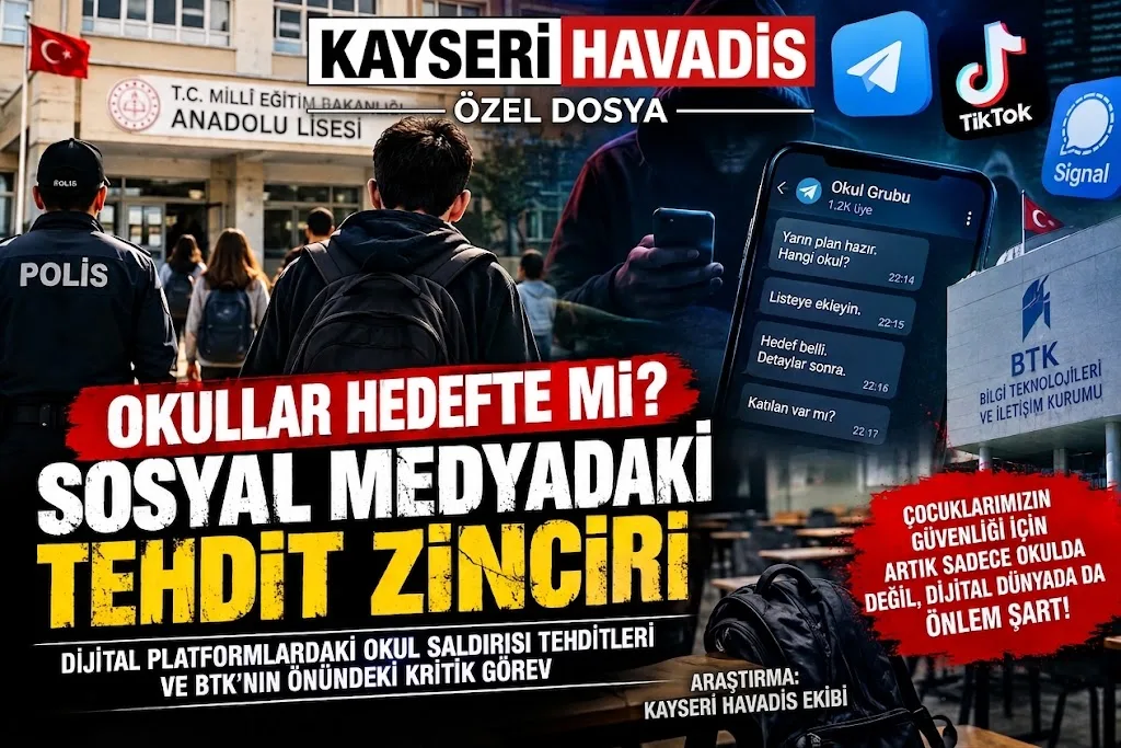 "ŞAKA" DENİLİP GEÇİLEMEZ: SOSYAL MEDYADA OKUL HEDEF GÖSTERME ALARMI!